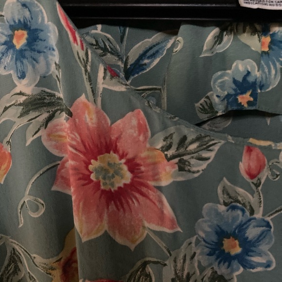 Pure silk formal sleeveless Talbots floral pastel dress (new) - Picture 2 of 9